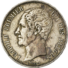 Coin, Belgium, Leopold I, 5 Francs, 5 Frank, 1850, VF(20-25), Silver, KM:17