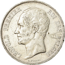 Coin, Belgium, Leopold I, 5 Francs, 5 Frank, 1850, VF(30-35), Silver, KM:17