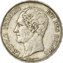 Coin, Belgium, Leopold I, 5 Francs, 5 Frank, 1850, VF(30-35), Silver, KM:17