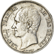 Coin, Belgium, Leopold I, 5 Francs, 5 Frank, 1850, EF(40-45), Silver, KM:17