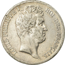Coin, France, Louis-Philippe, 5 Francs, 1831, Paris, EF(40-45), Silver