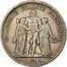 Moneta, Francia, Hercule, 5 Francs, 1848, Bordeaux, MB+, Argento, KM:756.4
