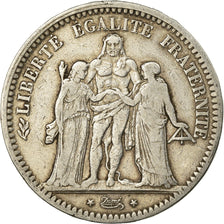 Coin, France, Hercule, 5 Francs, 1848, Strasbourg, VF(30-35), Silver, KM:756.2