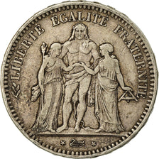 Coin, France, Hercule, 5 Francs, 1848, Paris, VF(30-35), Silver, KM:756.1