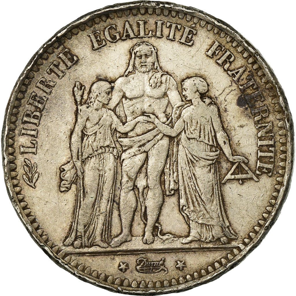 Coin, France, Hercule, 5 Francs, 1849, Paris, VF(20-25), Silver, KM:756.1