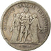 Coin, France, Hercule, 5 Francs, 1849, Paris, VF(20-25), Silver, KM:756.1