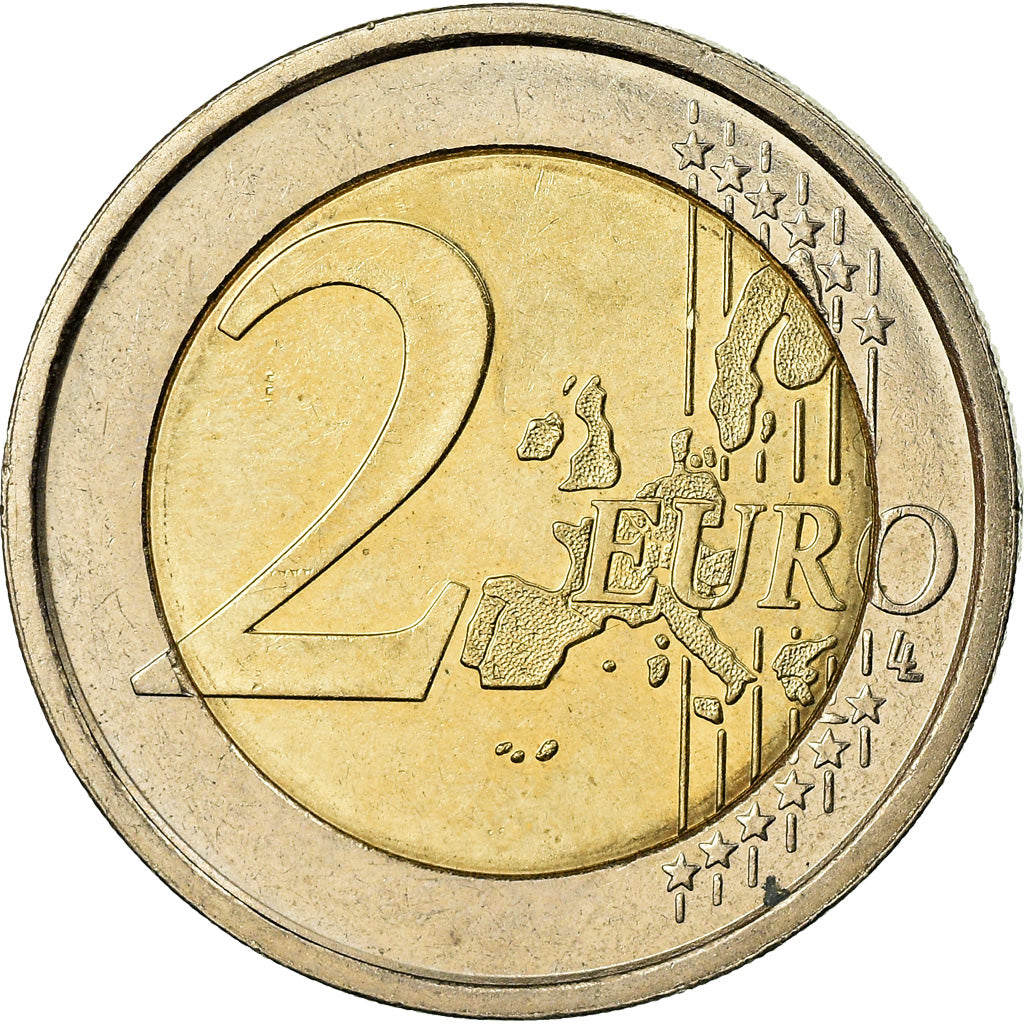 VATICAN CITY, Jean-Paul II, 2 Euro, 2003, MS(60-62), Bi-Metallic, KM:348