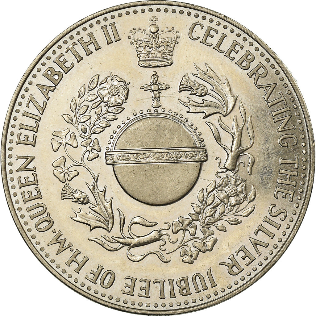 Regno Unito, medaglia, Queen Elizabeth II, Silver Jubilee, 1977, SPL-