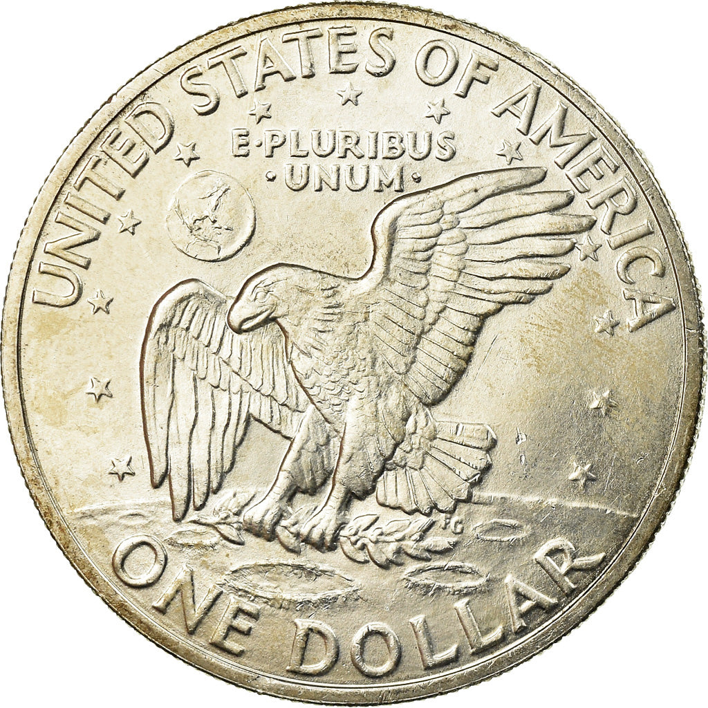 Coin, United States, Eisenhower Dollar, Dollar, 1971, U.S. Mint, San Francisco