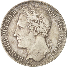 Belgium, Leopold I, 5 Francs, 5 Frank, 1849, Silver, KM:3.2