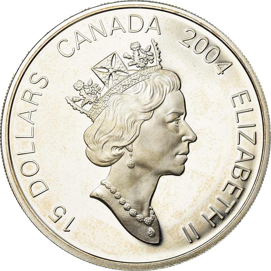 Coin, Canada, Elizabeth II, 15 Dollars, 2004, Royal Canadian Mint, MS(63)