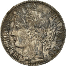 Coin, France, Cérès, Franc, 1872, Paris, EF(40-45), Silver, KM:822.1