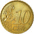 Monaco, 10 Euro Cent, 2003, AU(55-58), Brass, KM:170