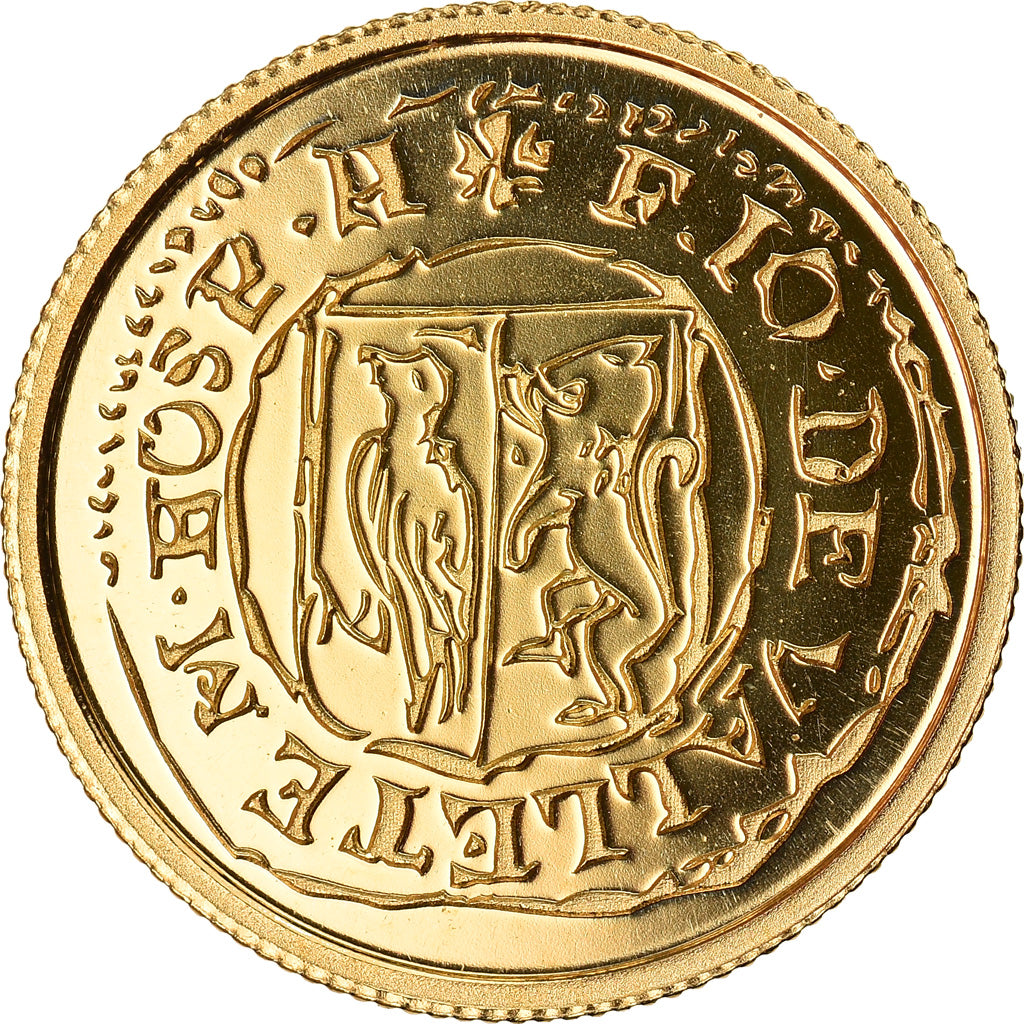 Malta, 5 Euro, 2013, UNC, Goud