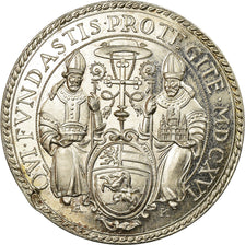 Coin, AUSTRIAN STATES, SALZBURG, 1/4 Thaler, 1928, Restrike, MS(63), Silver