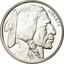 Coin, United States, Indien - Buffalo, 1/2 Oz, MS(63), Silver