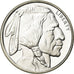 Coin, United States, Indien - Buffalo, 1/2 Oz, MS(63), Silver