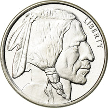 Coin, United States, Indien - Buffalo, 1/2 Oz, MS(63), Silver
