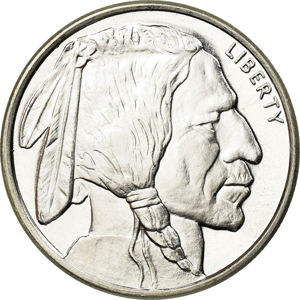 Coin, United States, Indien - Buffalo, 1/2 Oz, MS(63), Silver