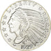 Coin, United States, Tête d'indien - Aigle, 1/2 Oz, MS(63), Silver