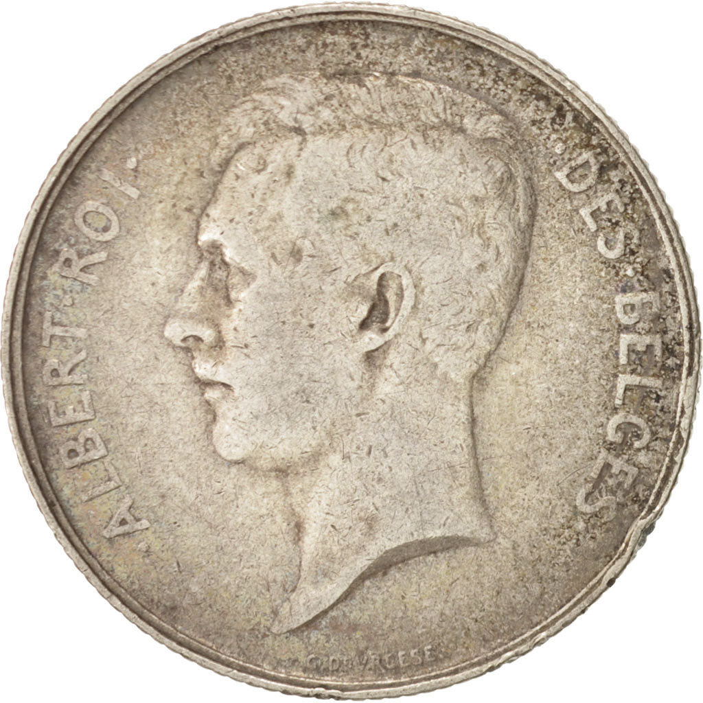 Belgium, 2 Francs, 2 Frank, 1910, Silver, KM:74