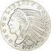 Coin, United States, Tête d'indien - Aigle, 1/2 Oz, MS(63), Silver