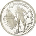 Moneda, Francia, Cross-country skier, 100 Francs, 1991, Albertville 92, FDC