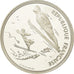 Monnaie, France, Saut à Ski, 100 Francs, 1991, Albertville 92, SPL, Argent