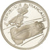 Coin, France, Bobsledding, 100 Francs, 1990, Albertville 92, MS(65-70), Silver