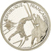 Coin, France, Free-style skier, 100 Francs, 1990, Albertville 92, MS(65-70)