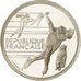Coin, France, Speed skaters, 100 Francs, 1990, Albertville 92, MS(65-70)
