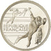 Coin, France, Speed skaters, 100 Francs, 1990, Albertville 92, MS(65-70)