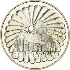 Coin, France, Sainte-Mère-Eglise, 100 Francs, 1994, BE, MS(65-70), Silver