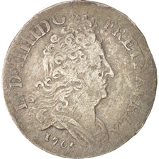 France, Louis XIV, 10 Sols aux insignes, 1705, Paris, KM:349.1