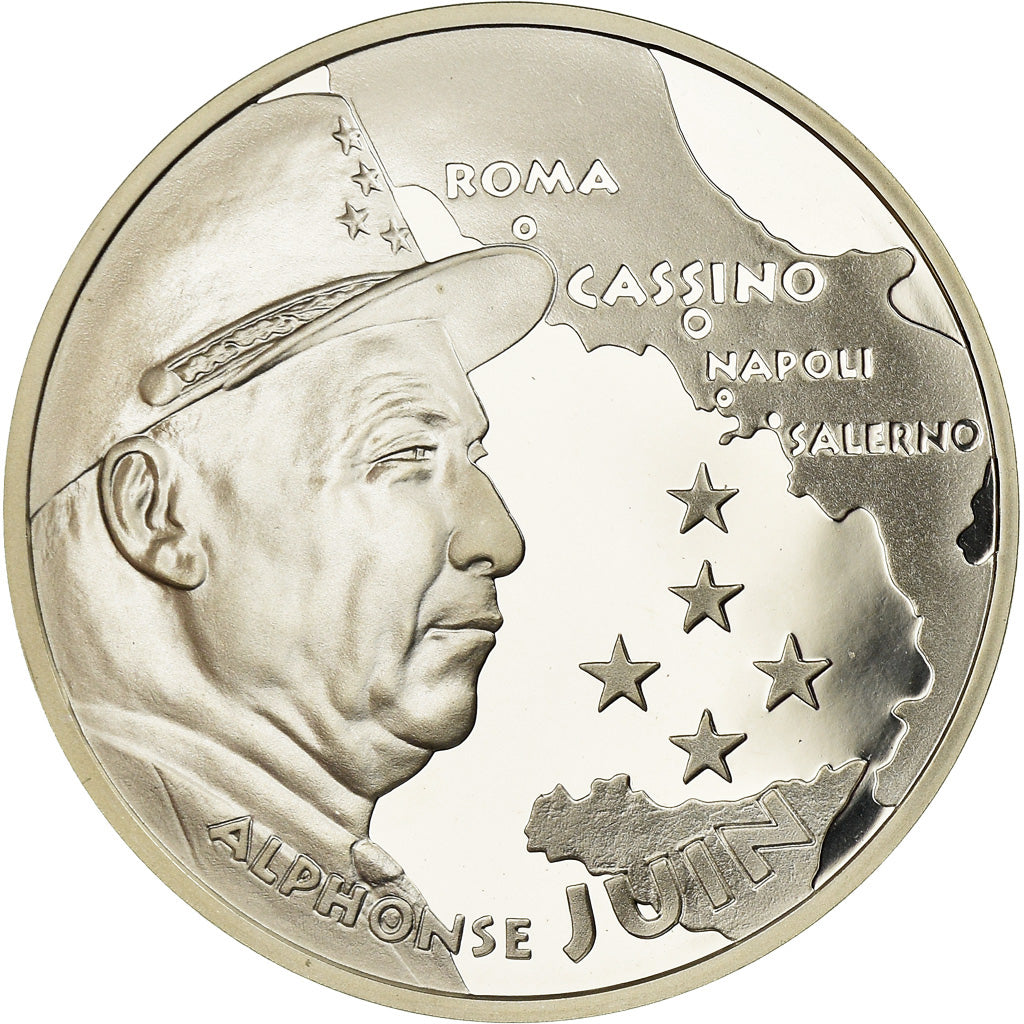 Coin, France, Alphonse Juin, 100 Francs, 1994, BE, MS(65-70), Silver, KM:1041