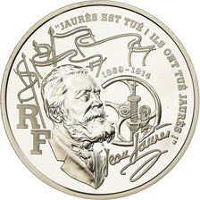 Coin, France, Jean Jaurès, 100 Francs, 1999, Paris, MS(65-70), Silver, KM:1296