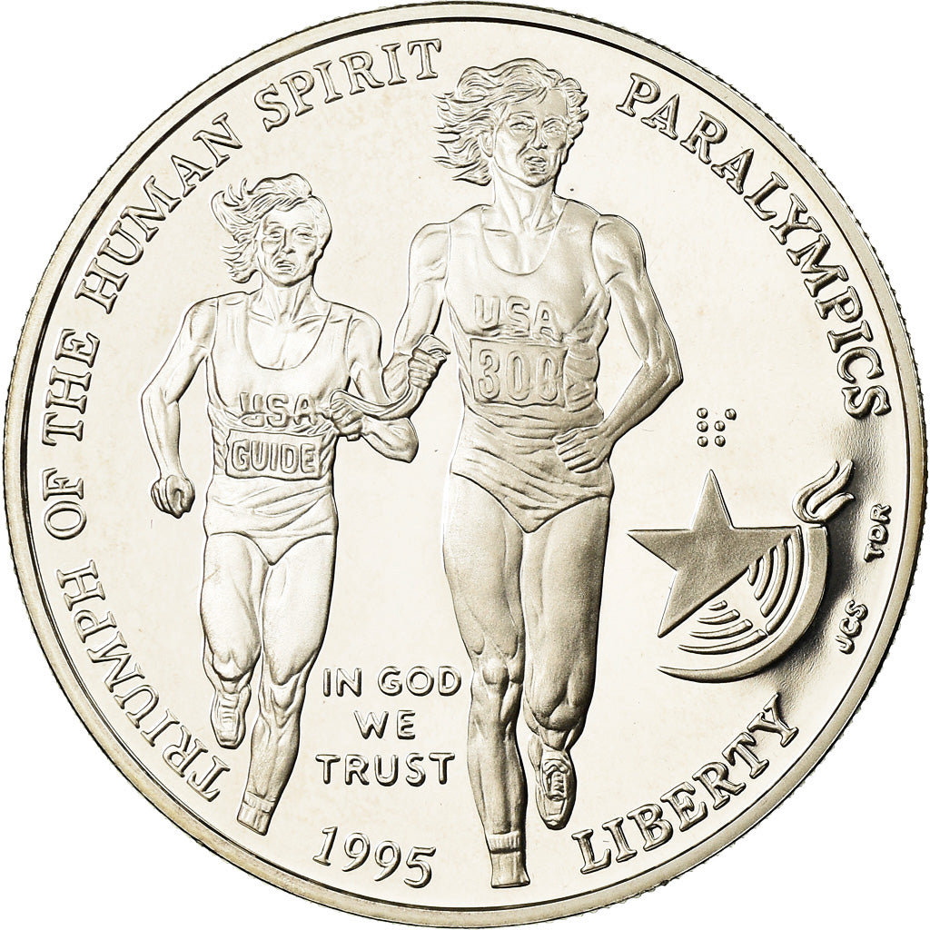 Moneda, Estados Unidos, Atlanta, Dollar, 1995, U.S. Mint, Philadelphia, FDC