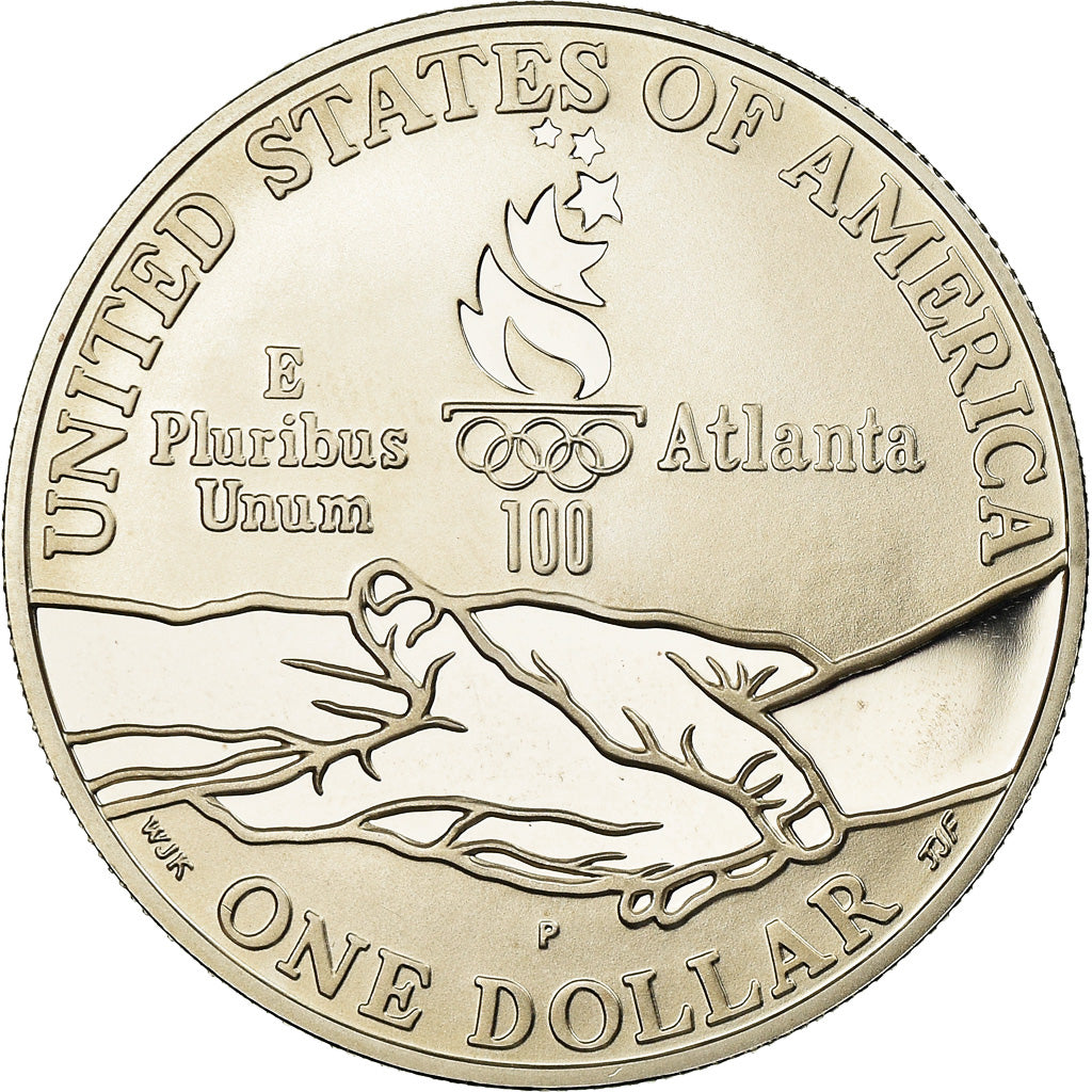 Moneda, Estados Unidos, Atlanta, Dollar, 1995, U.S. Mint, Philadelphia, FDC
