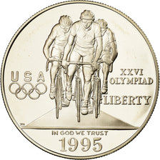 Monnaie, États-Unis, Atlanta, Dollar, 1995, U.S. Mint, Philadelphie, FDC