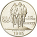Moneta, USA, Atlanta, Dollar, 1995, U.S. Mint, Philadelphia, MS(65-70), Srebro