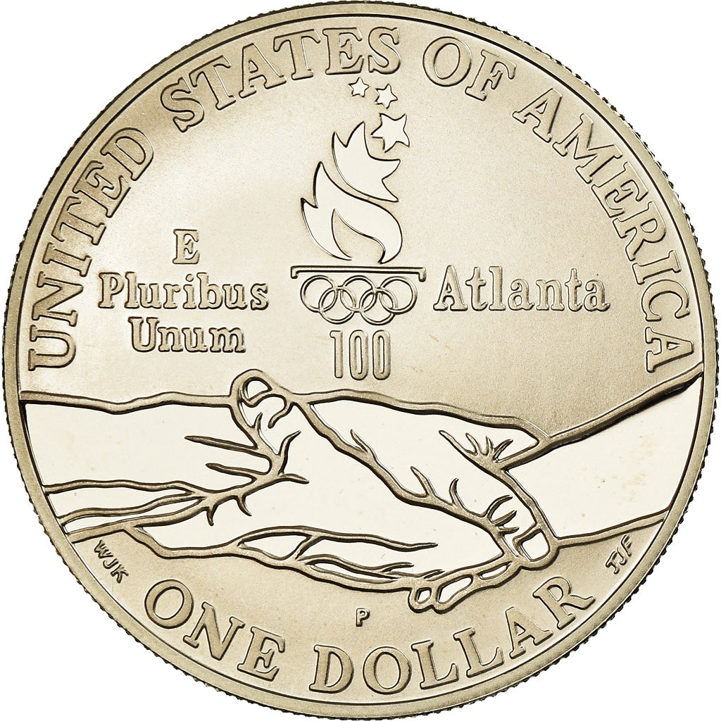 Monnaie, États-Unis, Atlanta, Dollar, 1995, U.S. Mint, Philadelphie, FDC