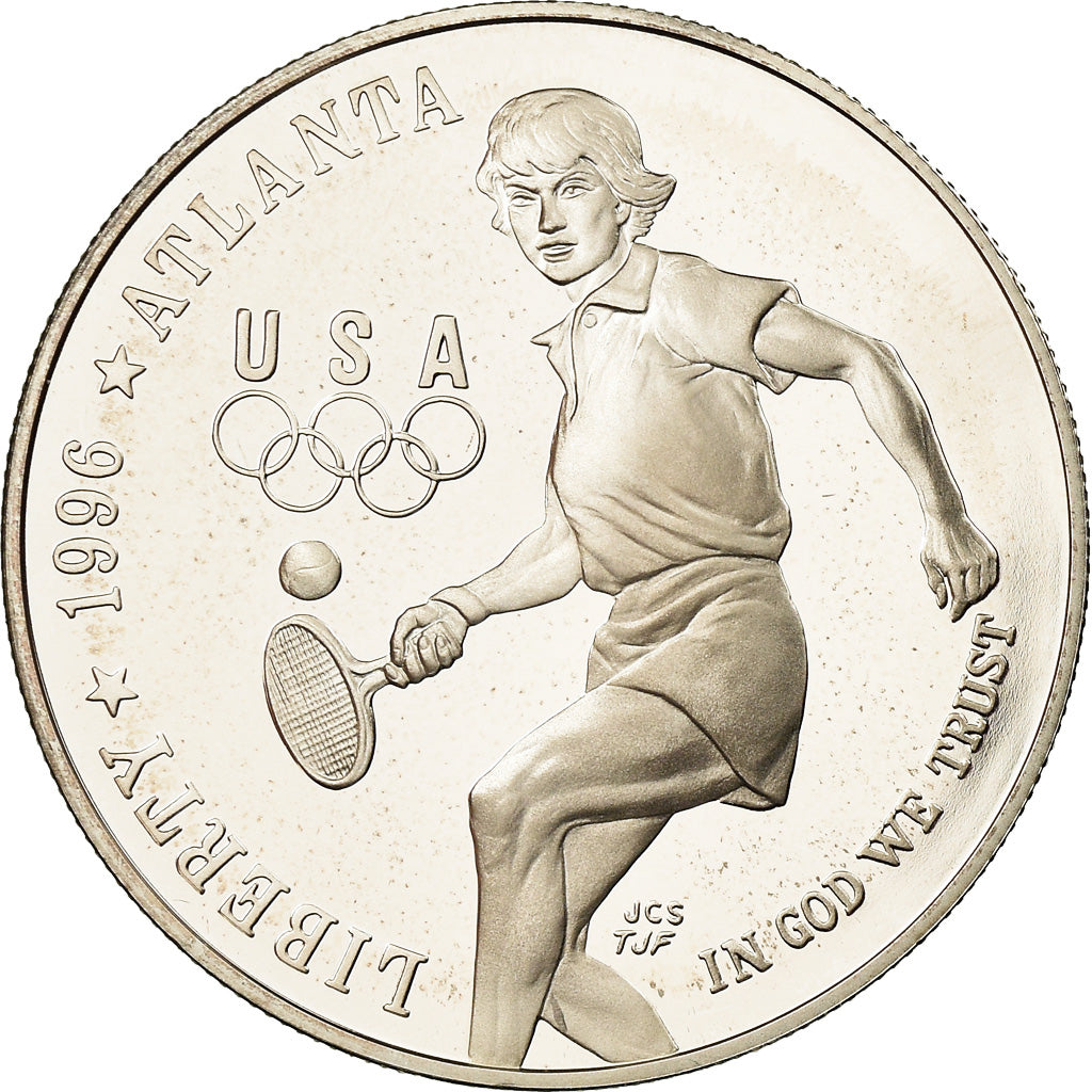 Coin, United States, Atlanta, Dollar, 1996, U.S. Mint, Philadelphia, MS(65-70)