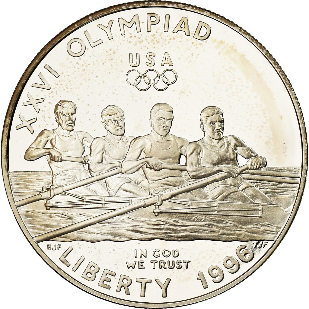 Munten, Verenigde Staten, Atlanta, Dollar, 1996, U.S. Mint, Philadelphia, FDC
