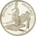 Moneta, Francja, Slalom skiers, 100 Francs, 1990, Albertville 92, MS(65-70)