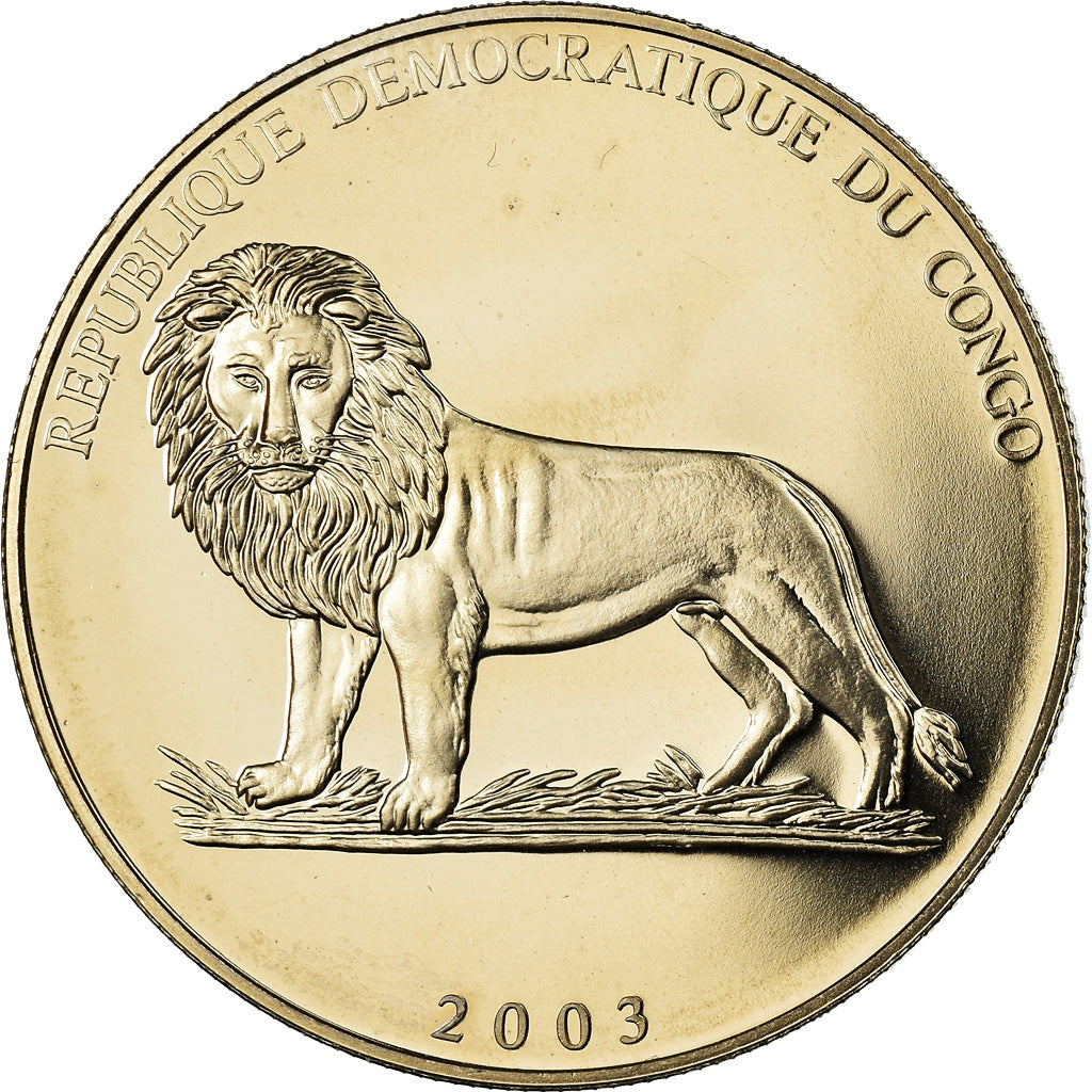 Munten, CONGO, DEMOCRATISCHE REPUBLIEK, Concorde, 5 Francs, 2003, PR+