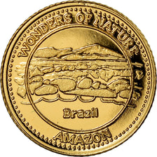 Coin, Fiji, Elizabeth II, 10 Dollars, 2011, MS(65-70), Gold, KM:300
