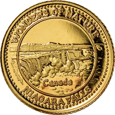 Coin, Fiji, Elizabeth II, Chutes du Niagara - Canada, 10 Dollars, 2011