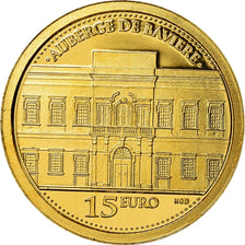 Malte, 15 Euro, Auberge de Bavière, 2015, SPL, Or