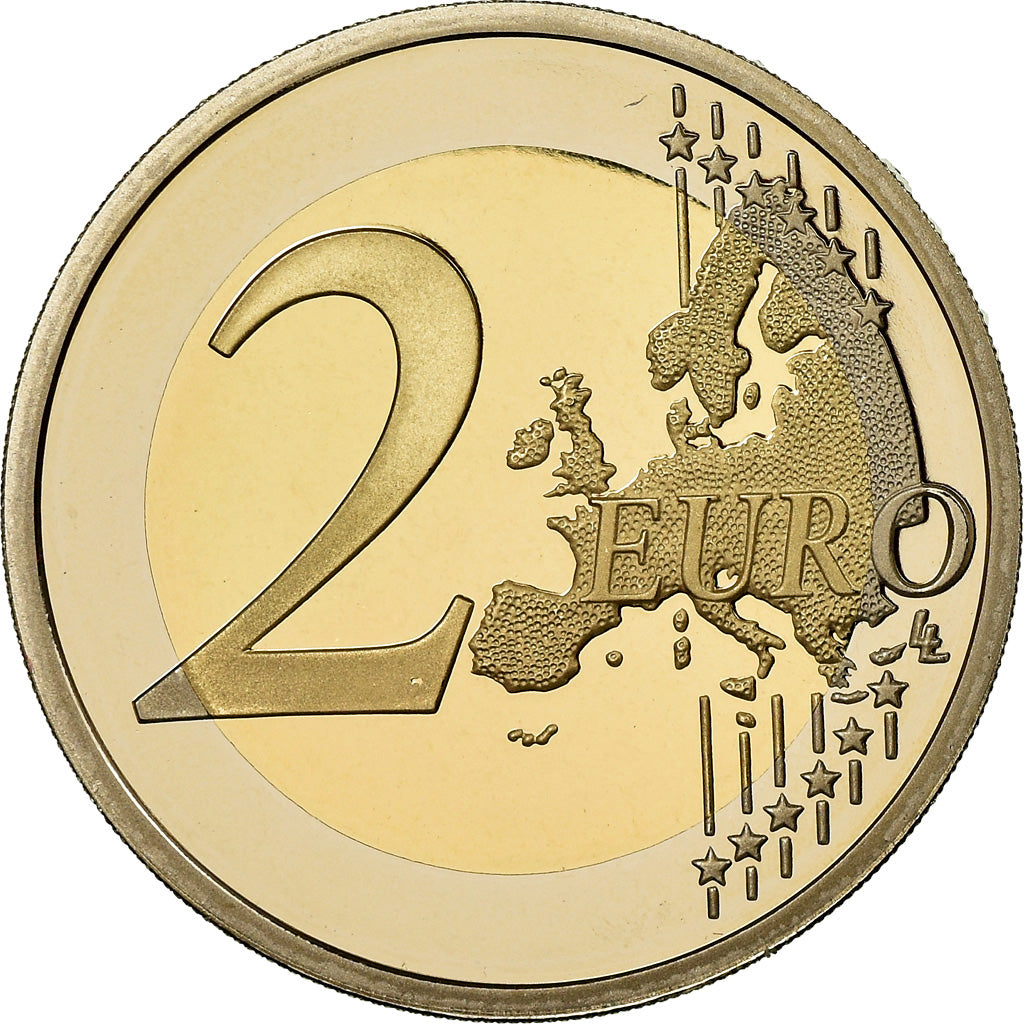 Monaco, 2 Euro, Prince Albert, 2010, BE, FDC, Bi-Metallic, KM:195