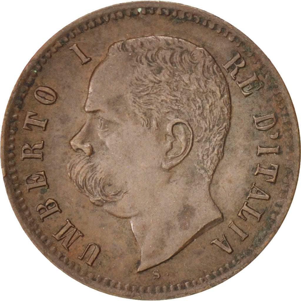 Italy, Umberto I, 2 Centesimi, 1897, Rome, Copper, KM:30